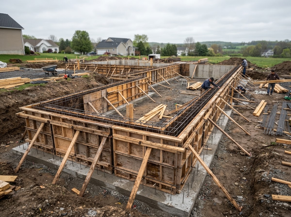 Concrete foundation contractor in Camillus NY