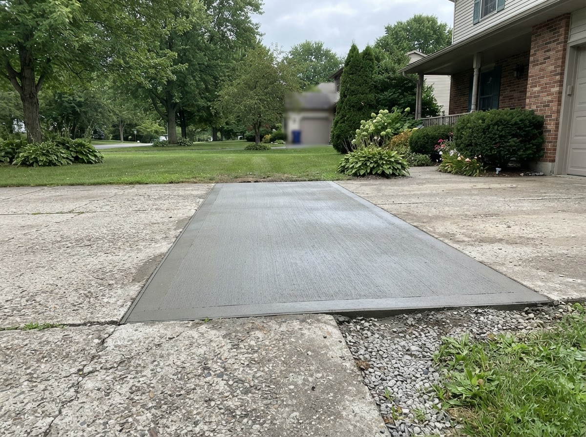 Finished concrete repair in Baldwinsville NY