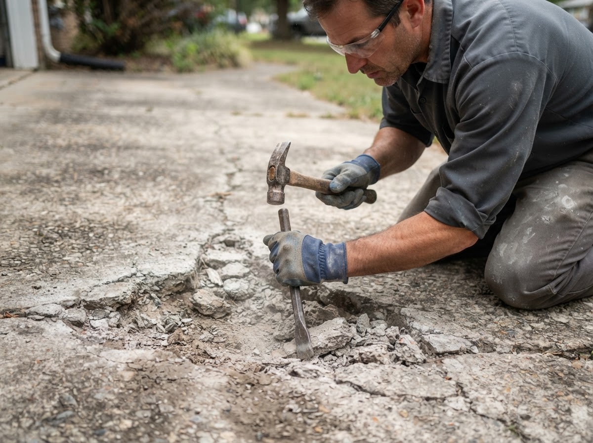 Concrete repair service for damaged concrete in Fairmount NY