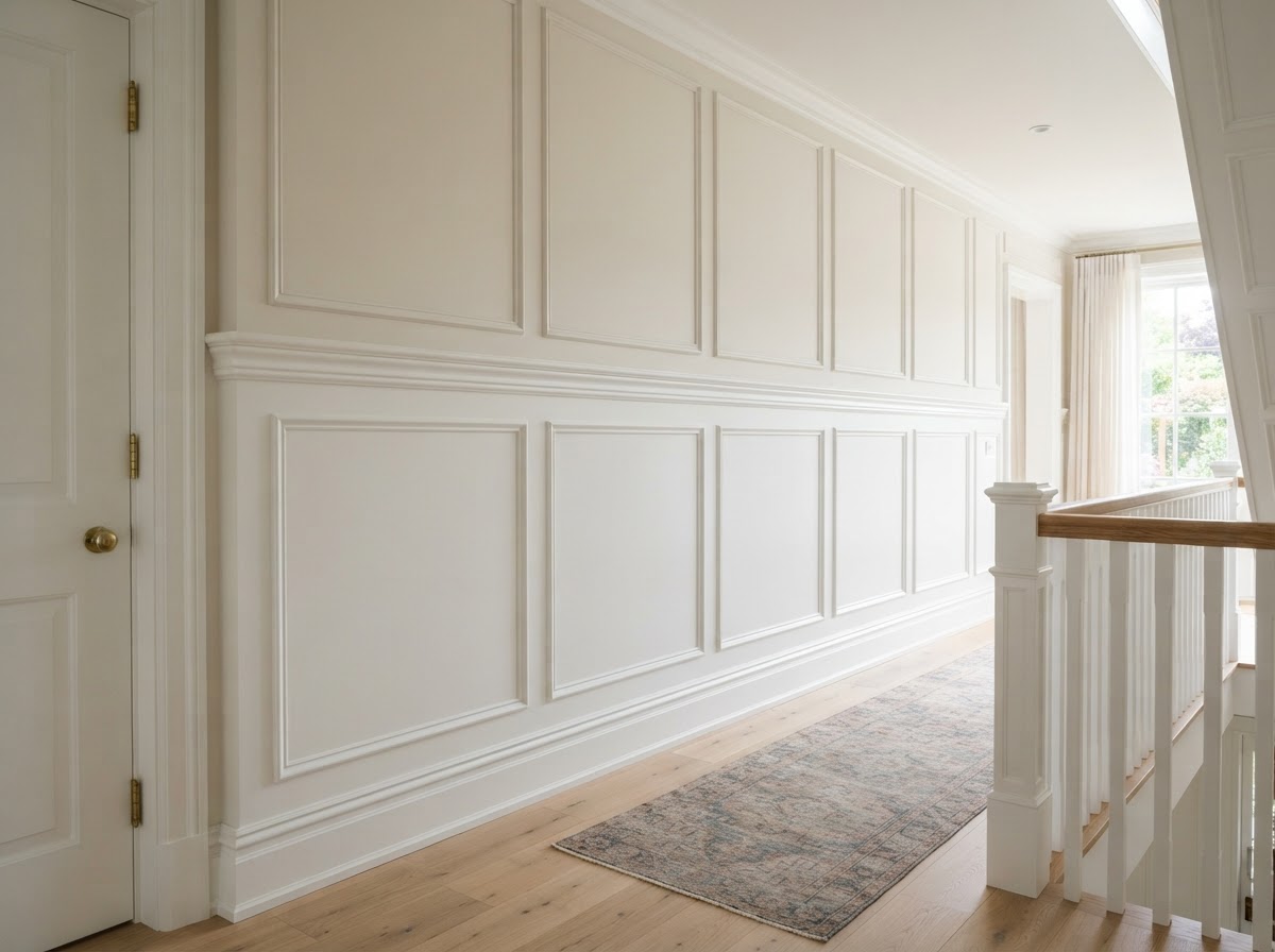 Wainscoting and decorative wall panel installation in Bloomingdale