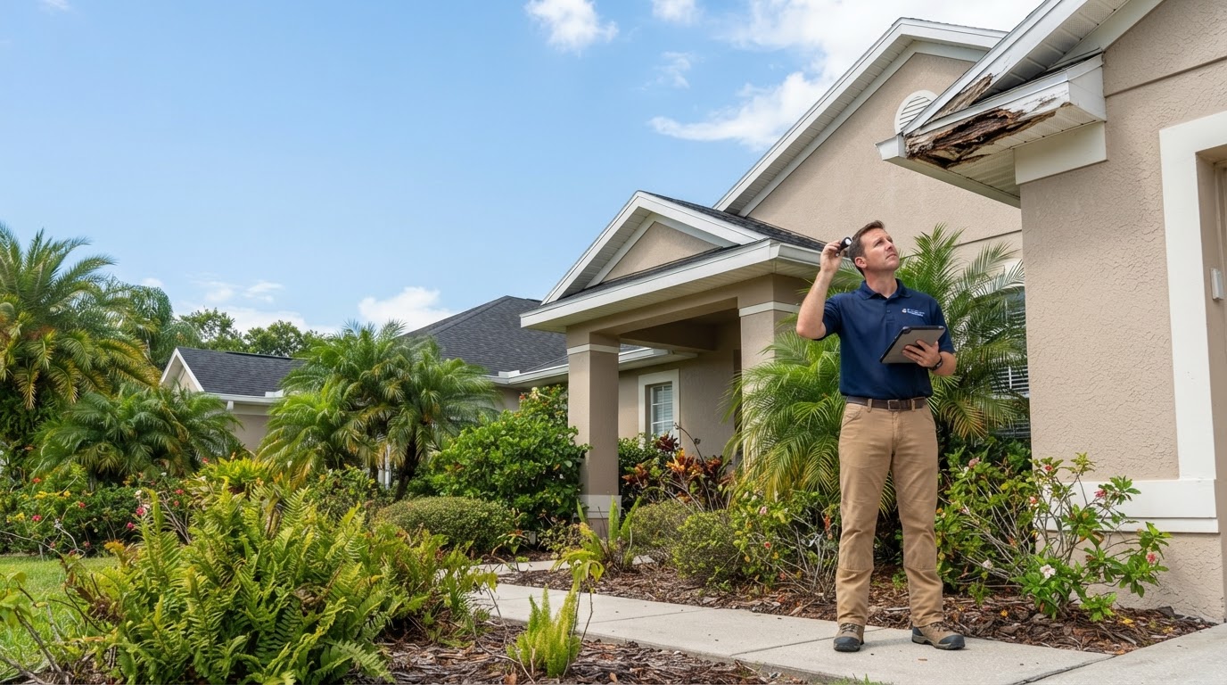 Exterior wood rot repair for Bloomingdale homes