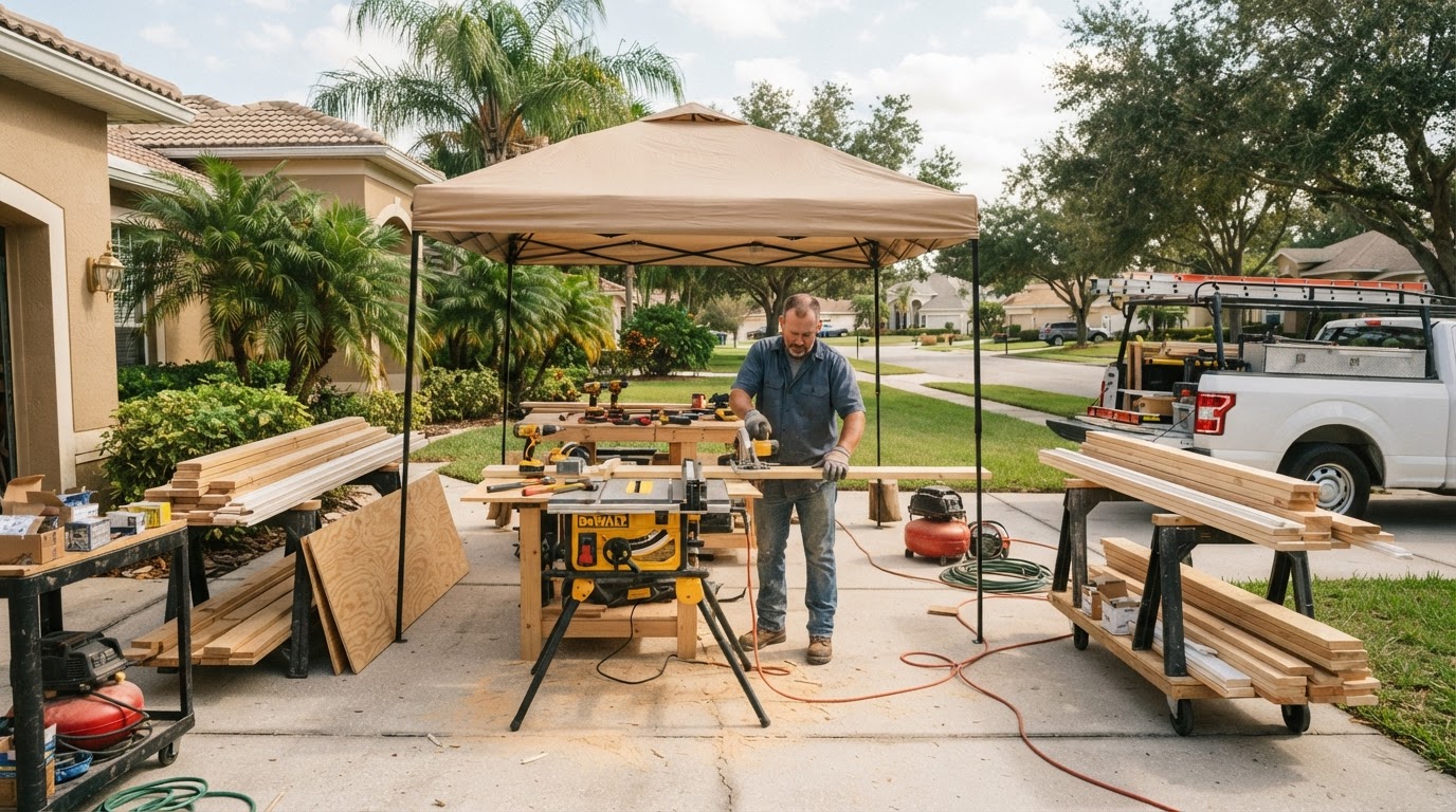 Carpentry service area around Bloomingdale Florida
