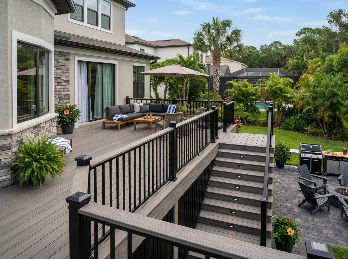 Door casing and strike detail in Brandon FL