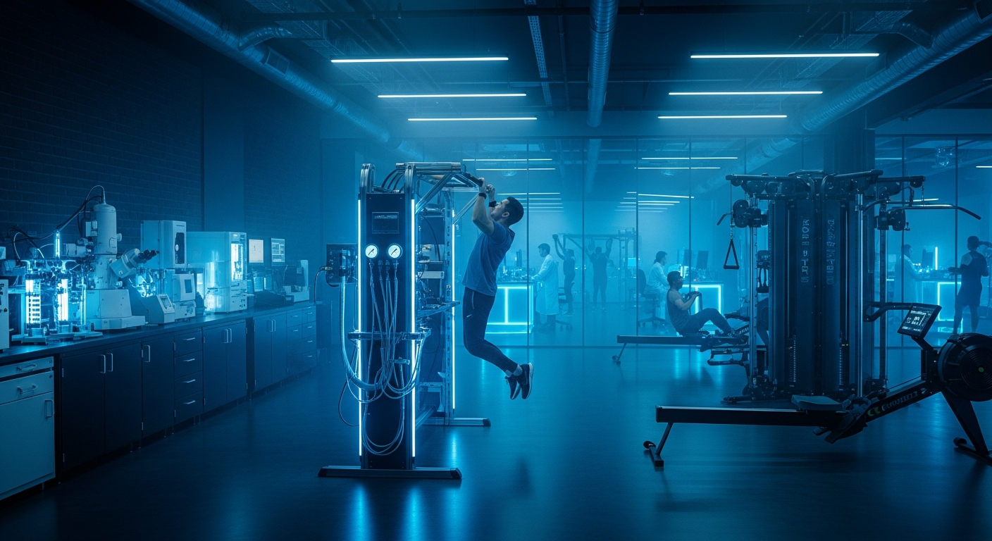 High-tech laboratory and performance center
