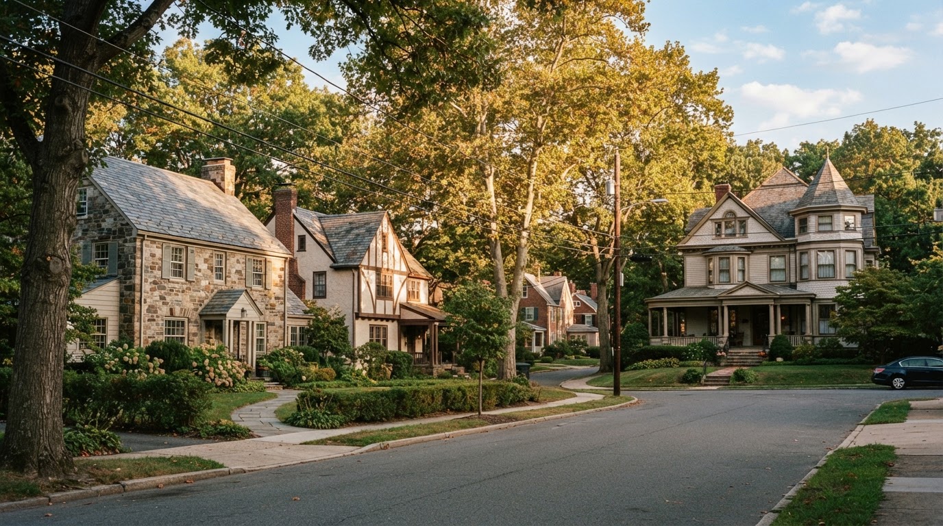 Established residential homes in the Cheltenham Pennsylvania area