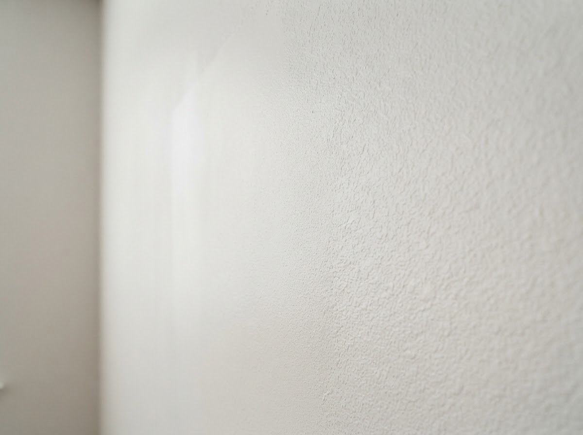 Drywall texture matched after repair in Rowland Heights