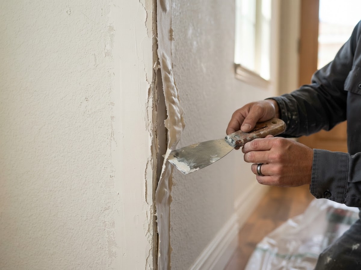 Drywall tape and seam repair in West Covina