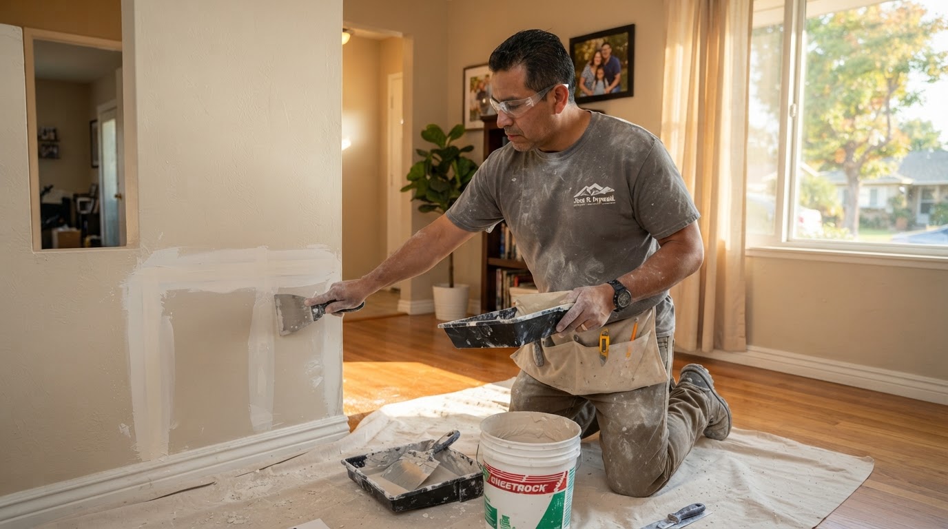 Drywall repair contractor in Rowland Heights CA