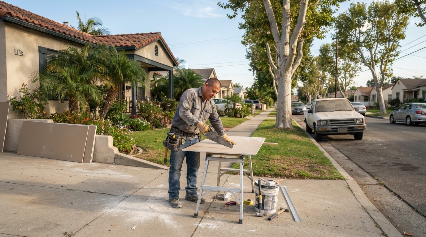 Drywall service for homes near central Covina
