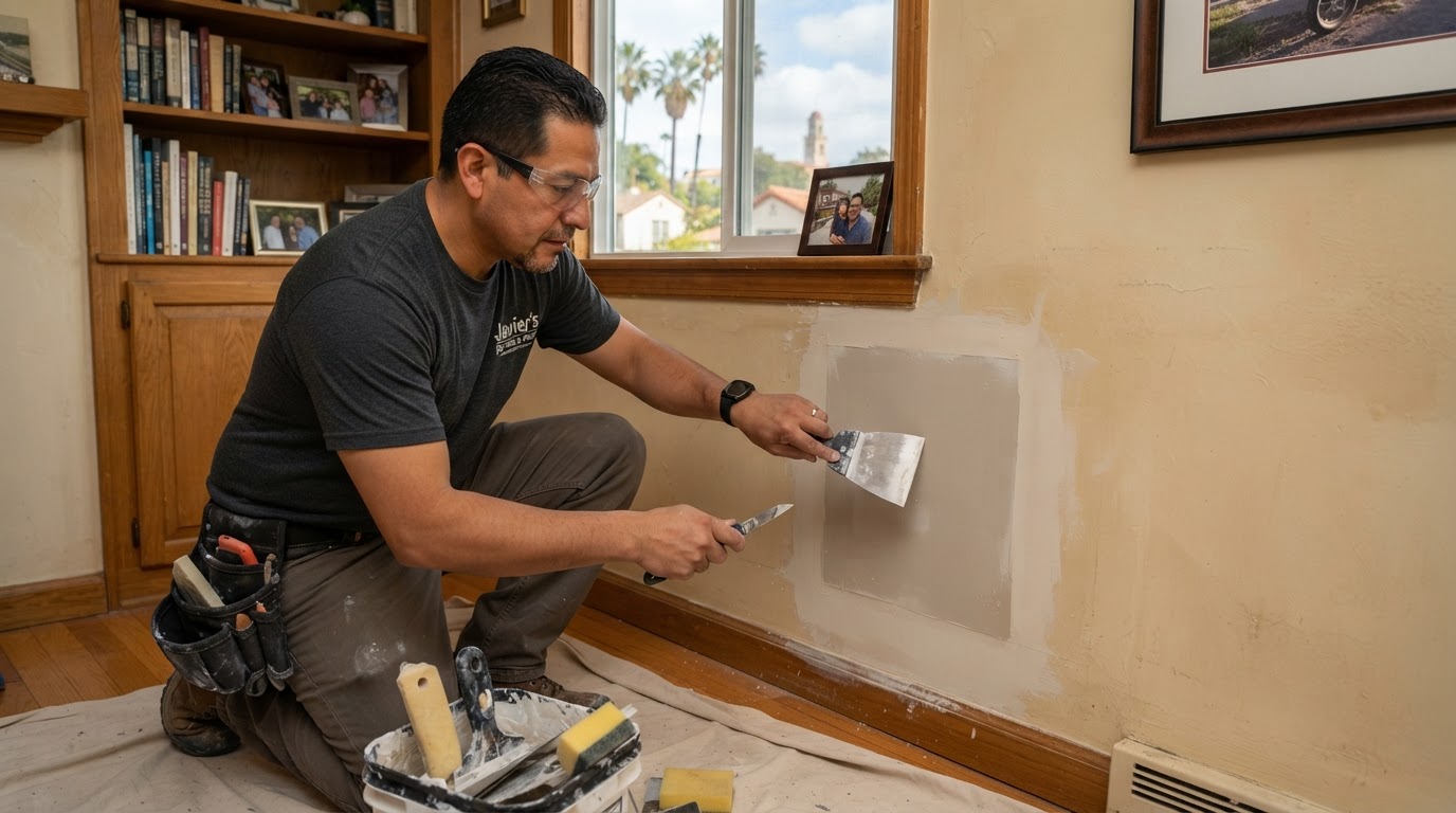 Drywall repair contractor in Covina CA