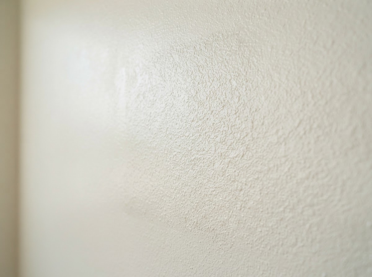 Drywall texture matched after repair in Rowland Heights