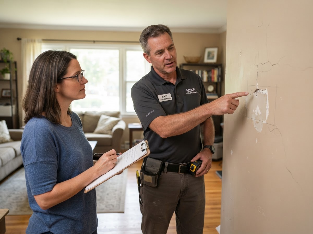 Professional drywall service consultation in Niles Illinois