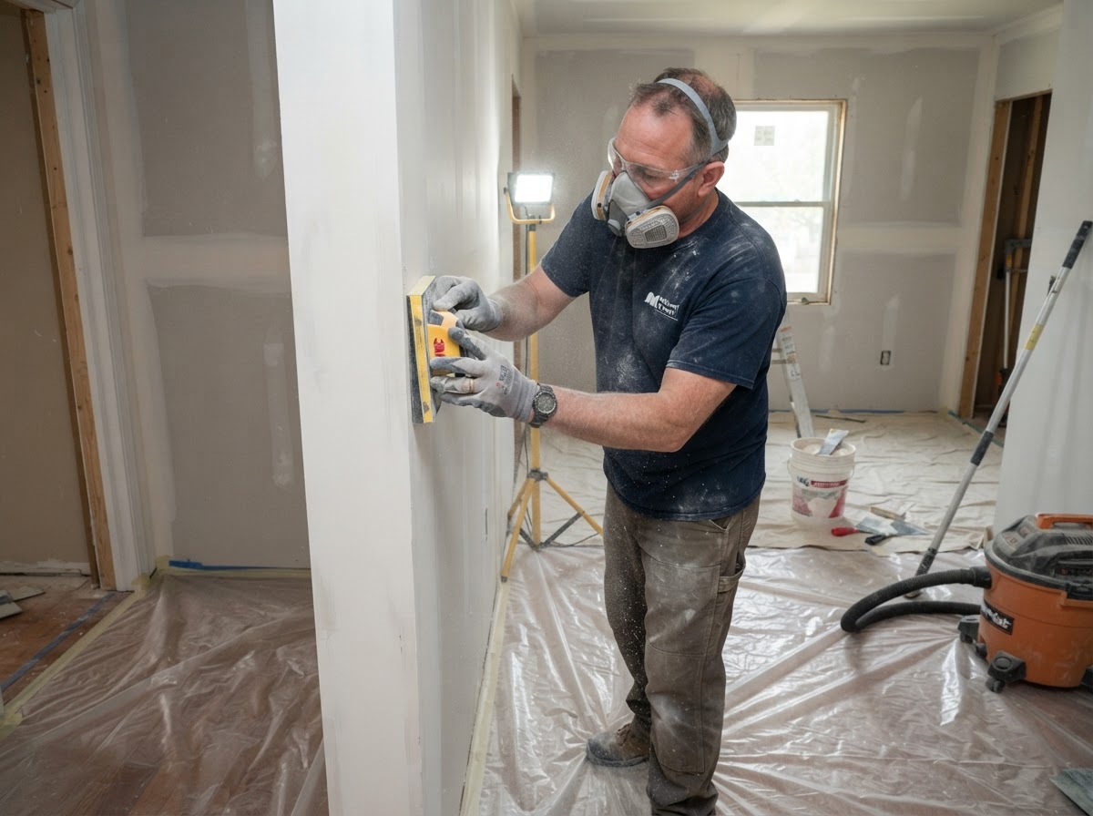 Drywall finishing and surface preparation in Niles Illinois