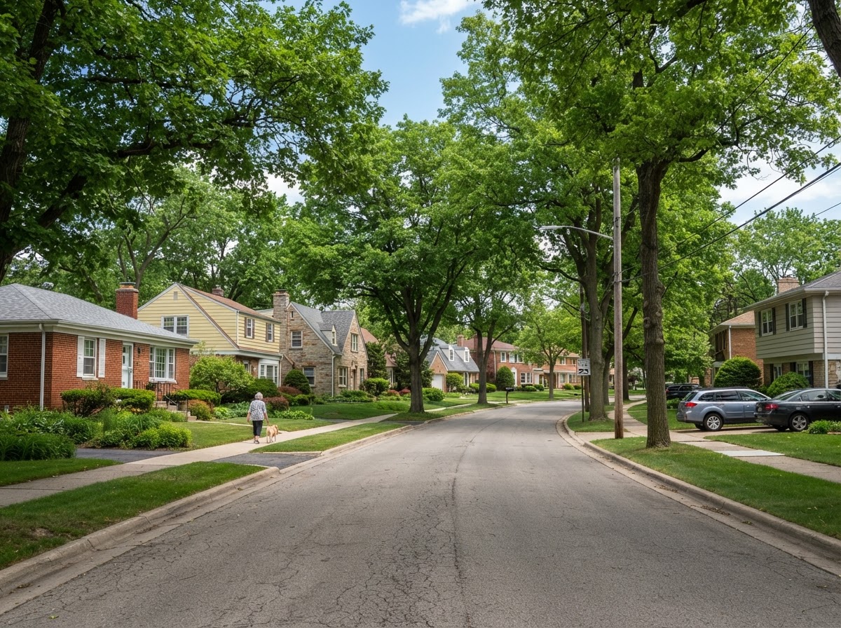 Residential properties served for drywall repair in Morton Grove Illinois