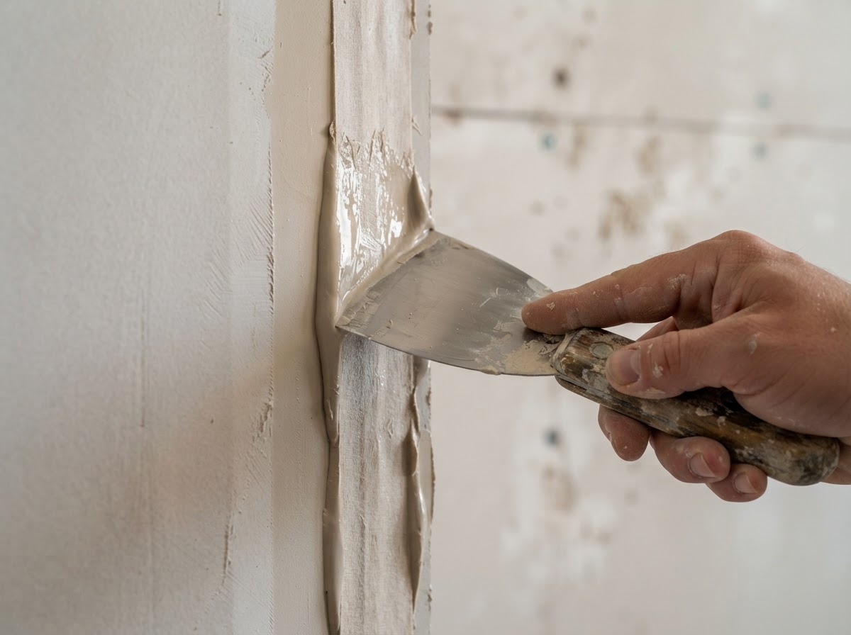 Drywall taping and joint compound finishing in Niles