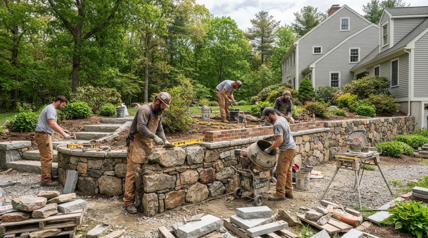Masonry contractor serving Milford and nearby Massachusetts communities