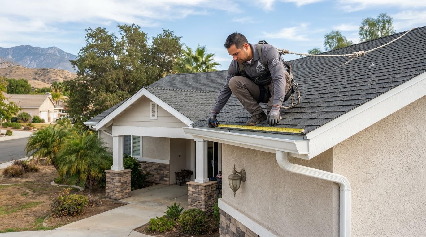 Gutter installation in San Jacinto California