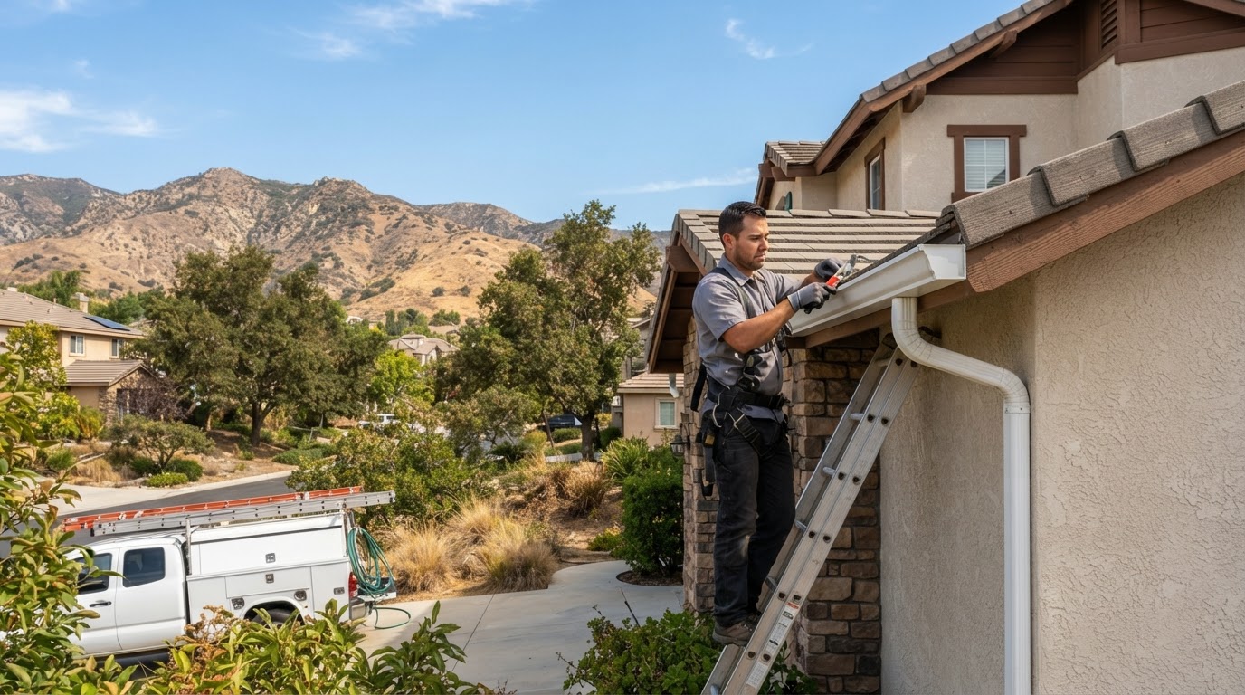 Gutter services in Yucaipa California