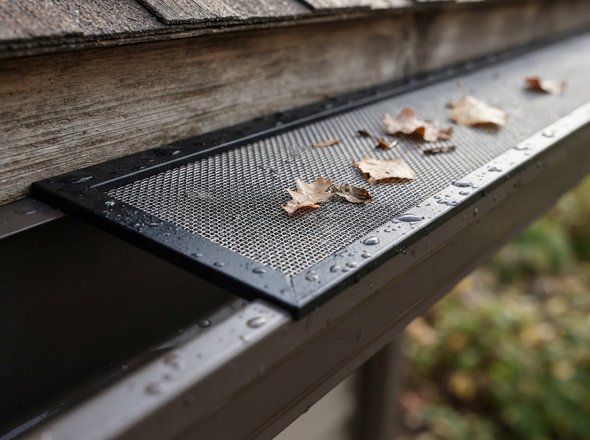 Micro-mesh gutter guard system