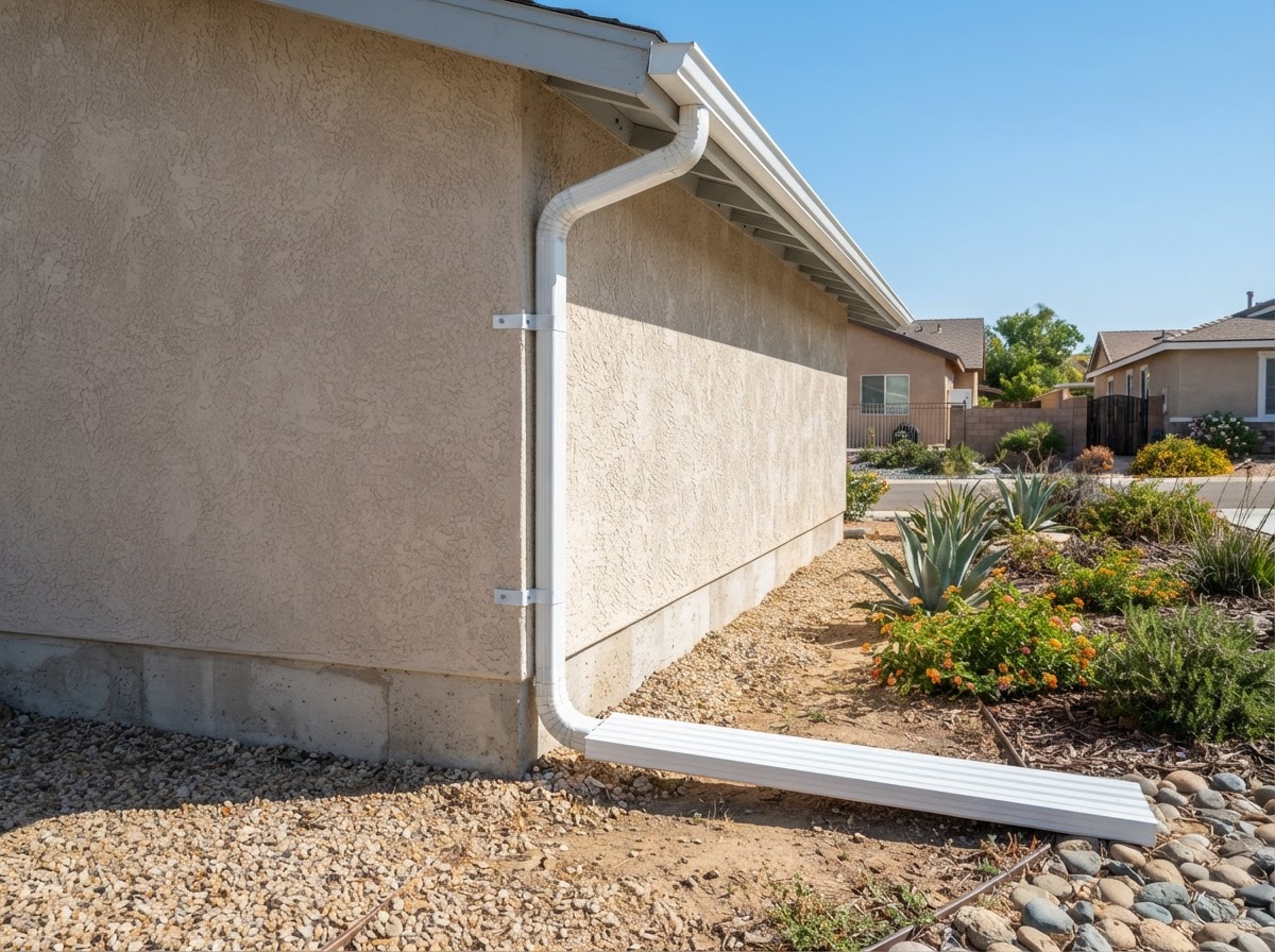 Downspout service in Hemet CA