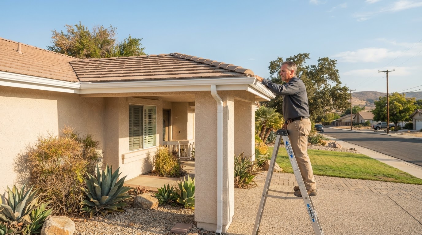 Gutter services in Calimesa California