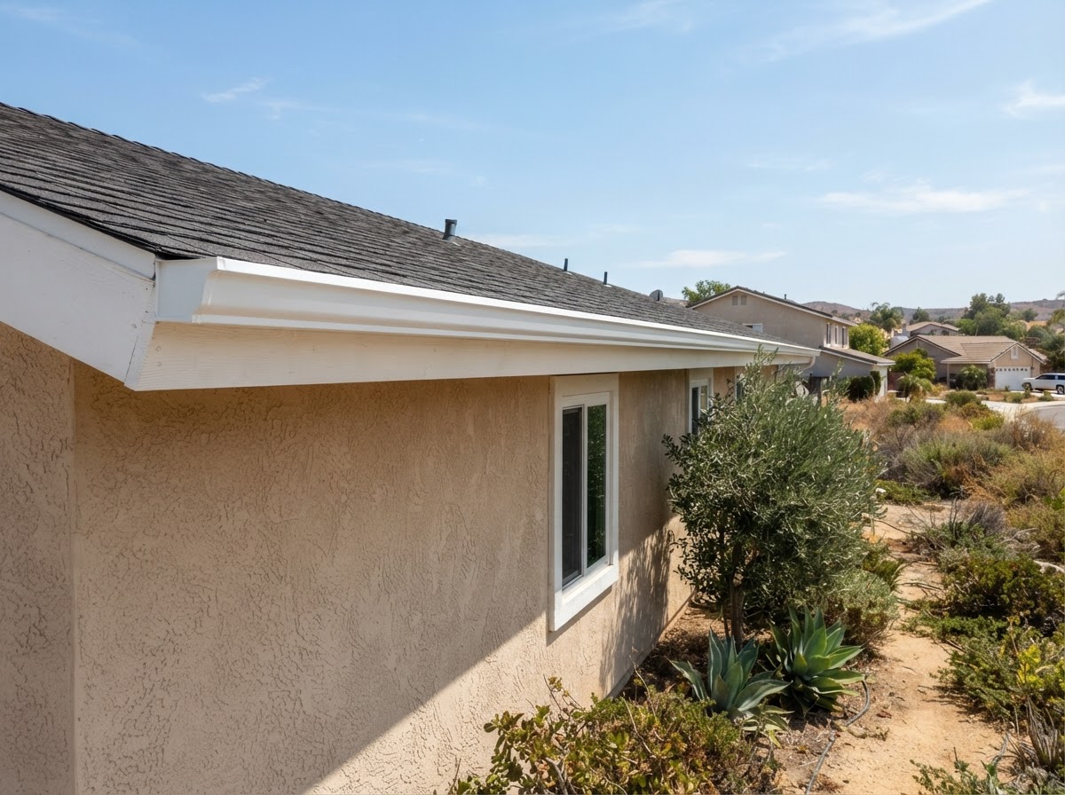 Seamless gutters in Calimesa CA