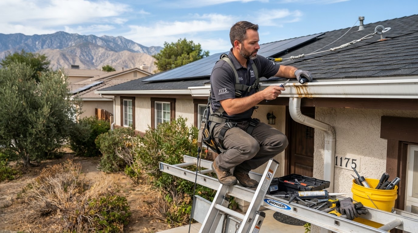 Gutter repair in Banning California