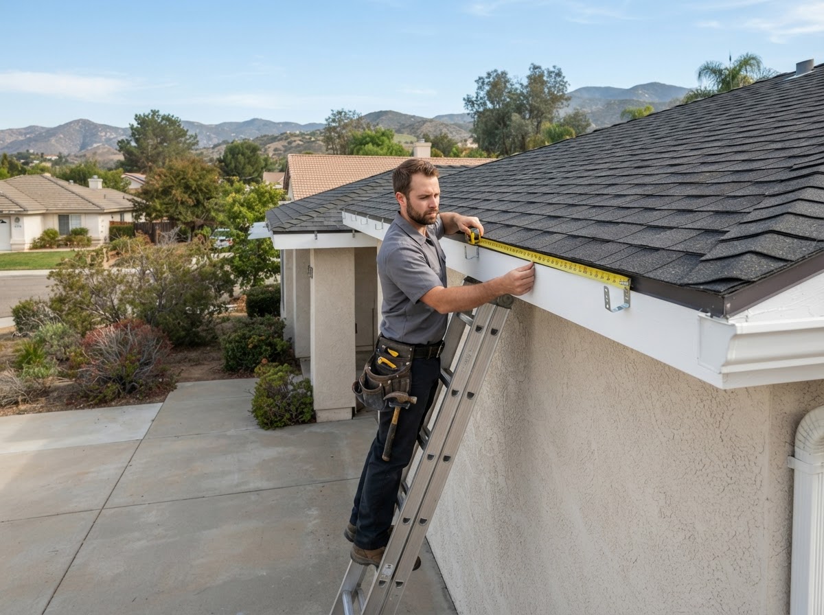 Gutter installation in Yucaipa CA