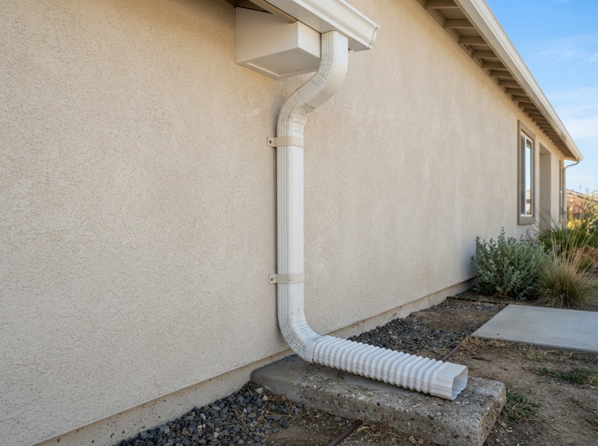 Downspout service in San Jacinto CA