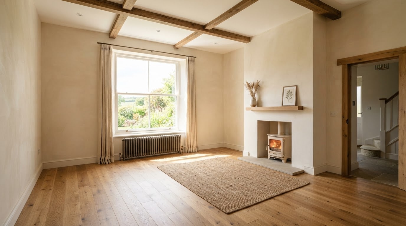 Top quality plastering and rendering in Exeter — smooth interior wall finish
