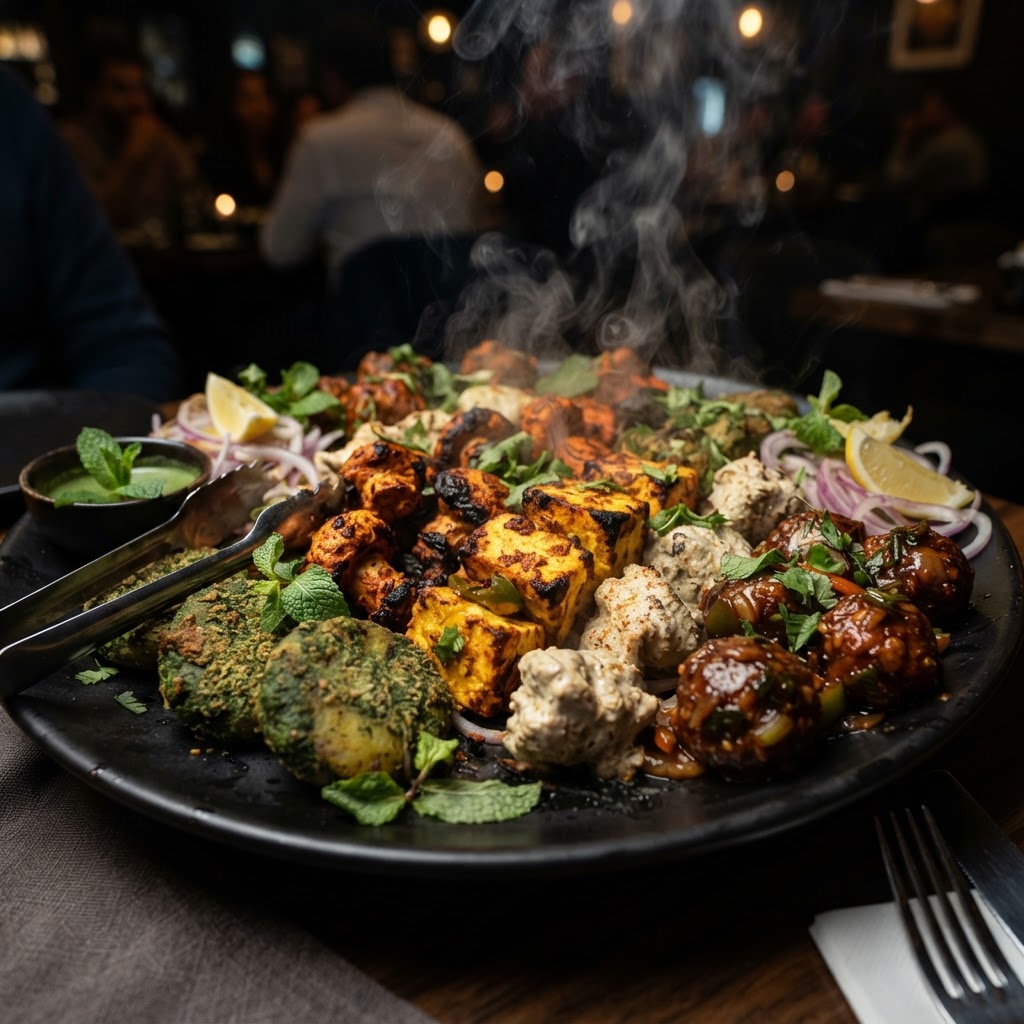 Melbourne Special Veg Platter (Each 4 Pieces)