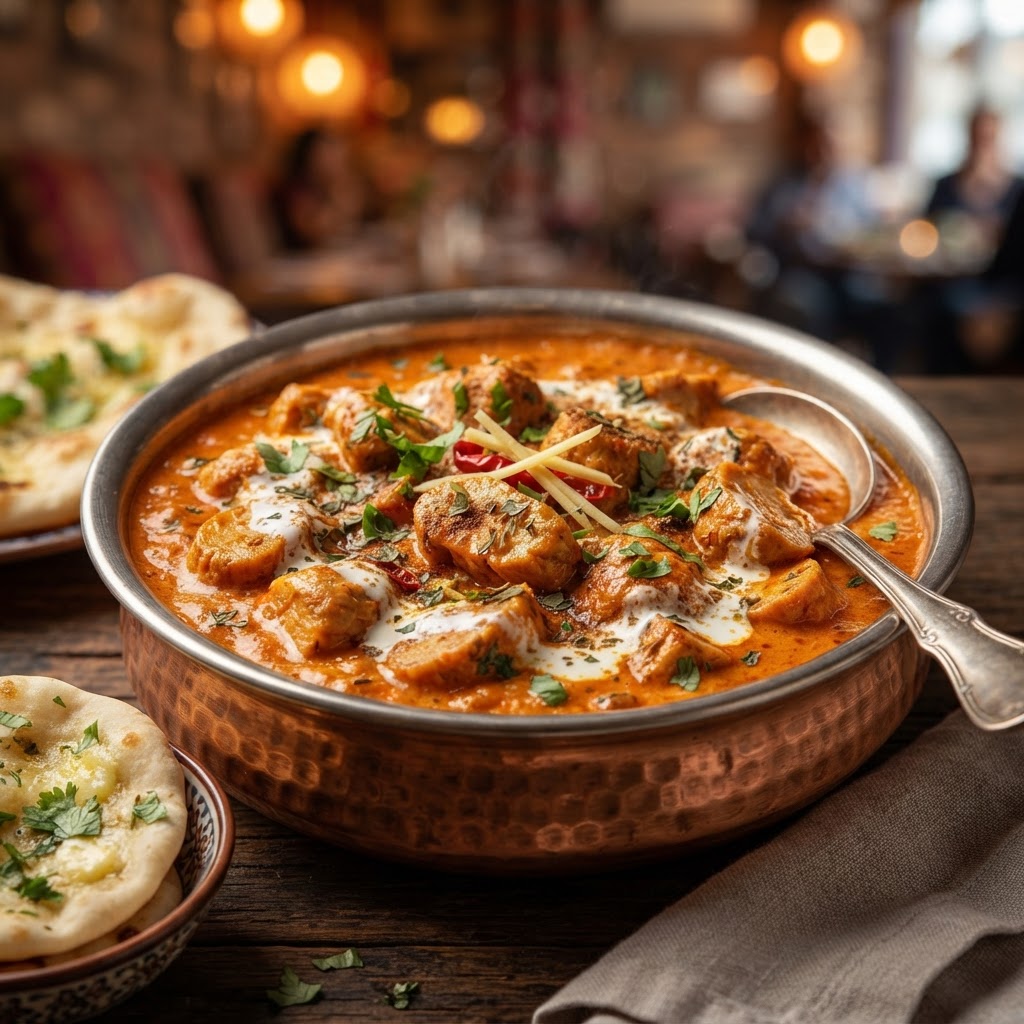 Soya Chaap Butter Masala