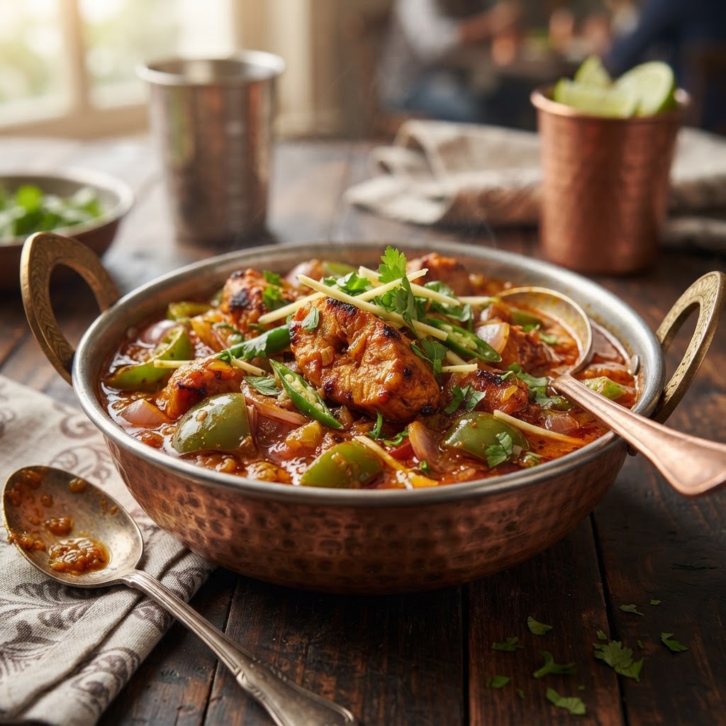 Soya Chaap Kadhai