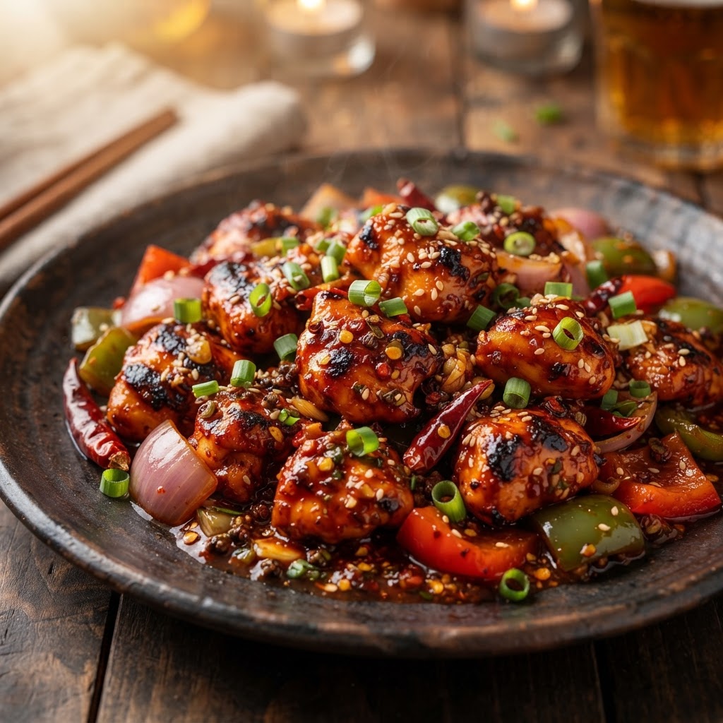 Schezwan Chicken (Dry/Gravy)