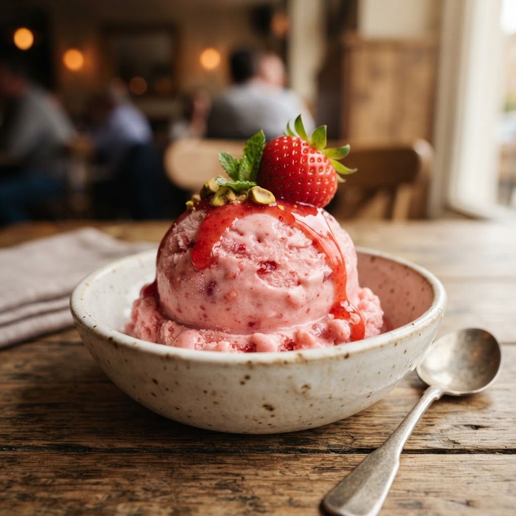 Strawberry Ice Cream