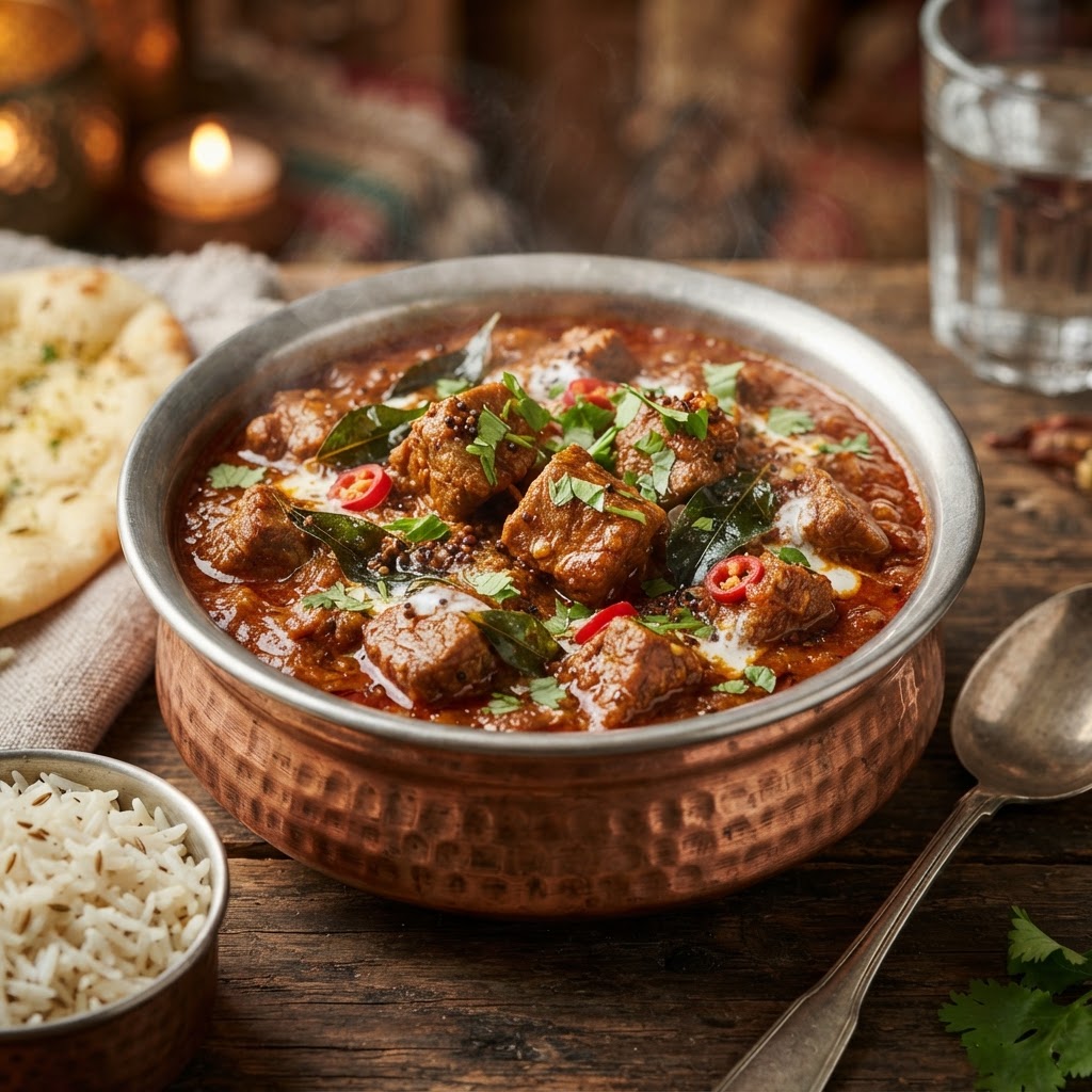 Lamb Madras - Sssss it's Hot