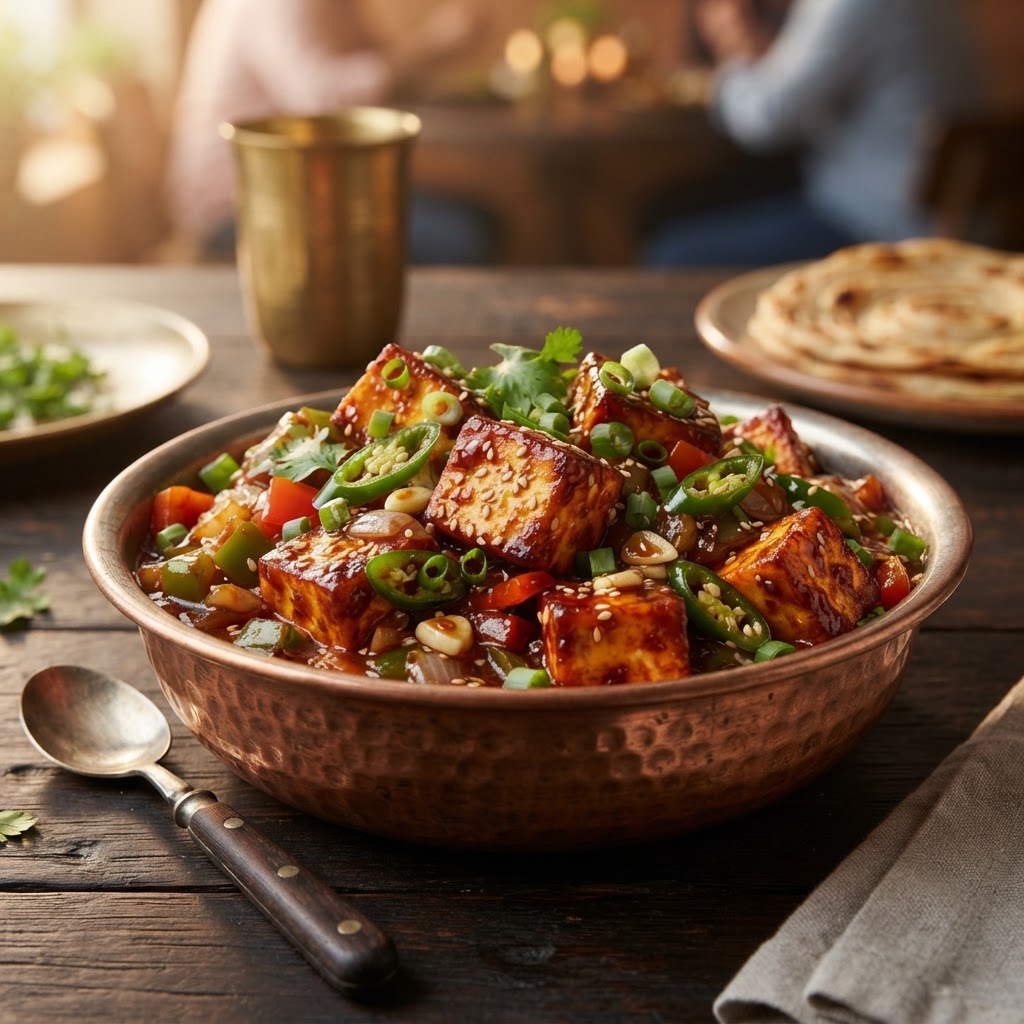 Garlic Chilli Paneer