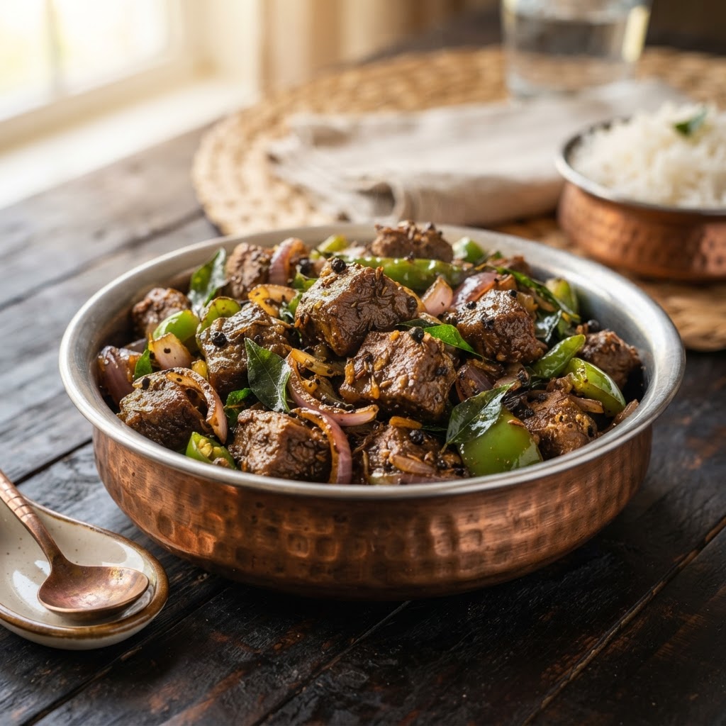 Goat Pepper Fry