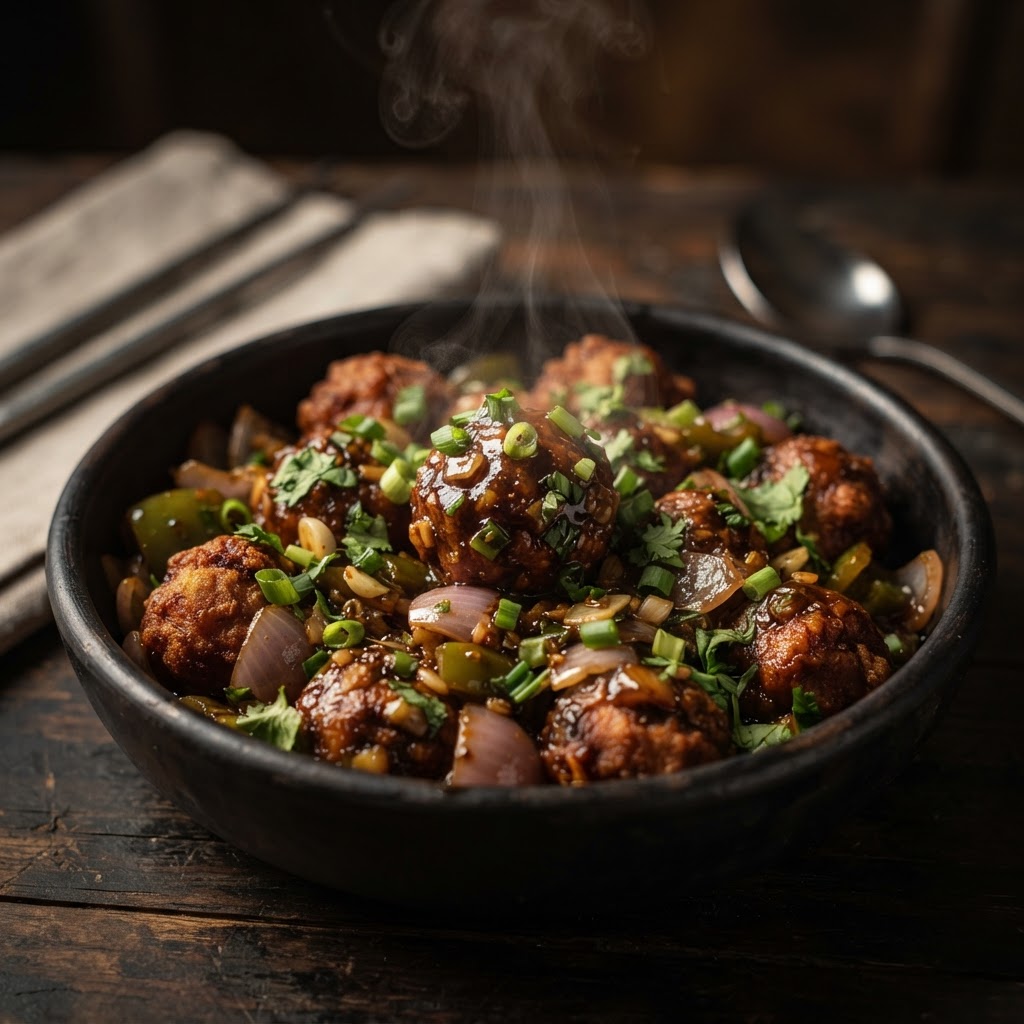 Veg Manchurian (Dry / Gravy)