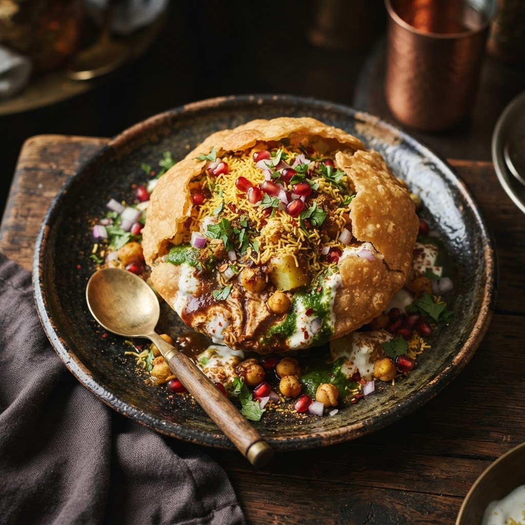 Raj Kachori Chaat