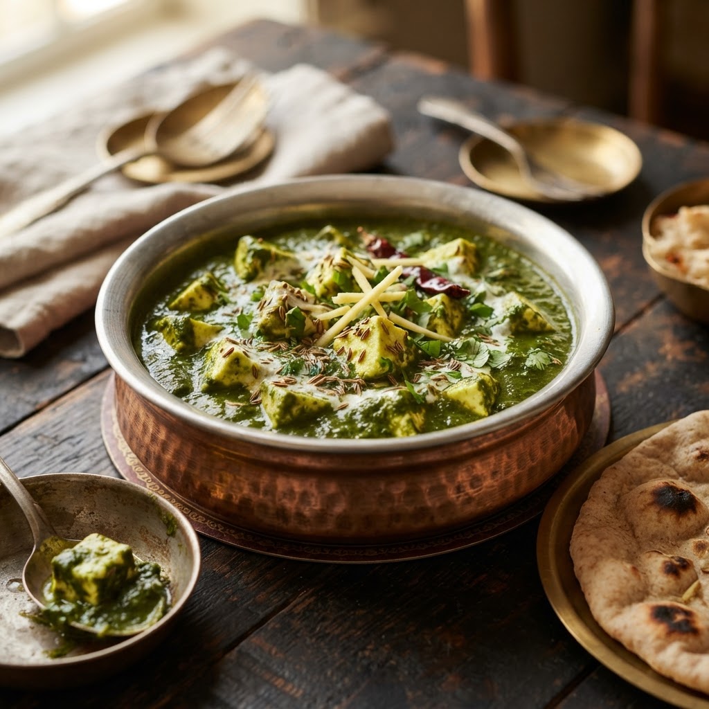 Palak Paneer (Sattvic)