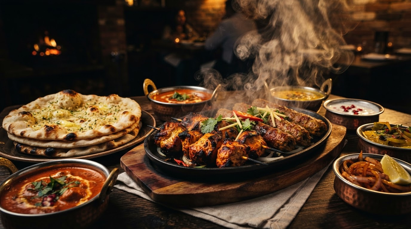 Authentic Indian feast at Namaste Melbourne
