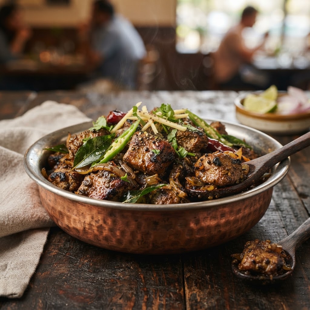 Lamb Botti Pepper Fry - Sssss it's Hot