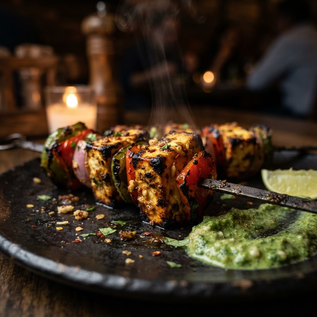 Lehsuni Paneer Tikka