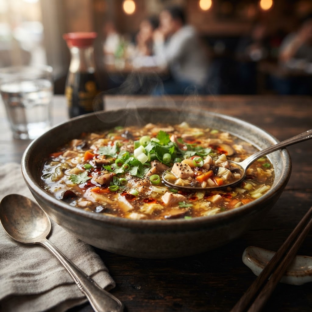 Hot and Sour Soup (Veg / Chicken)