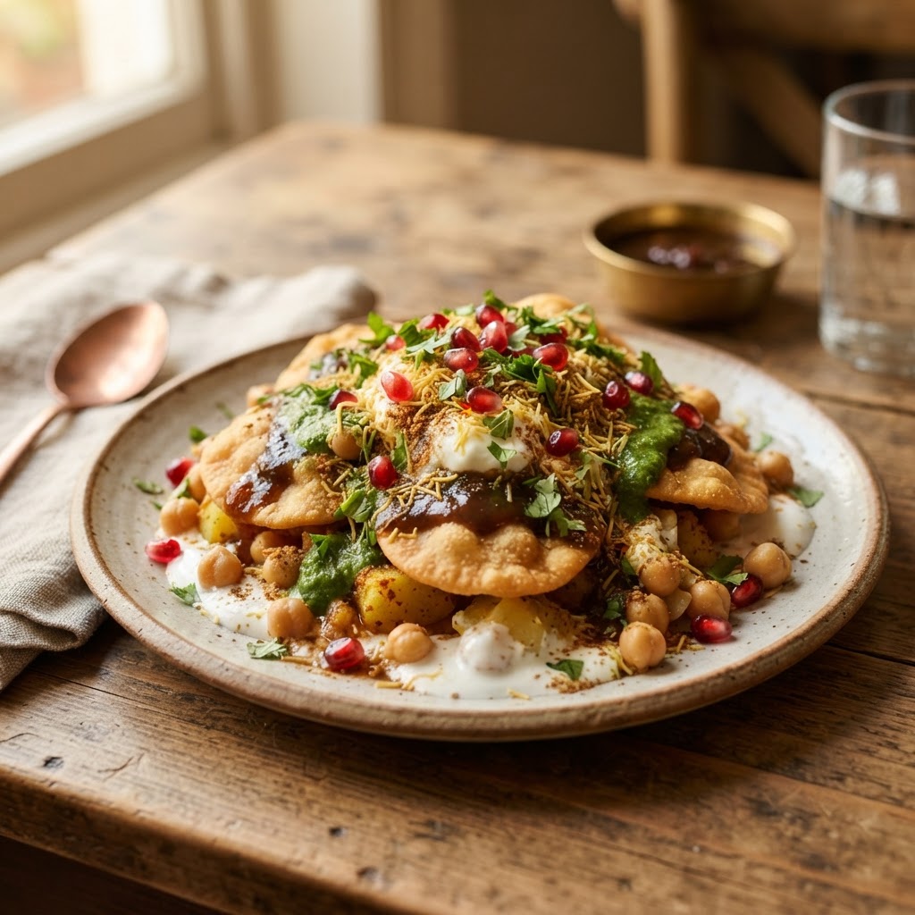 Papdi Chaat (Sattvic)