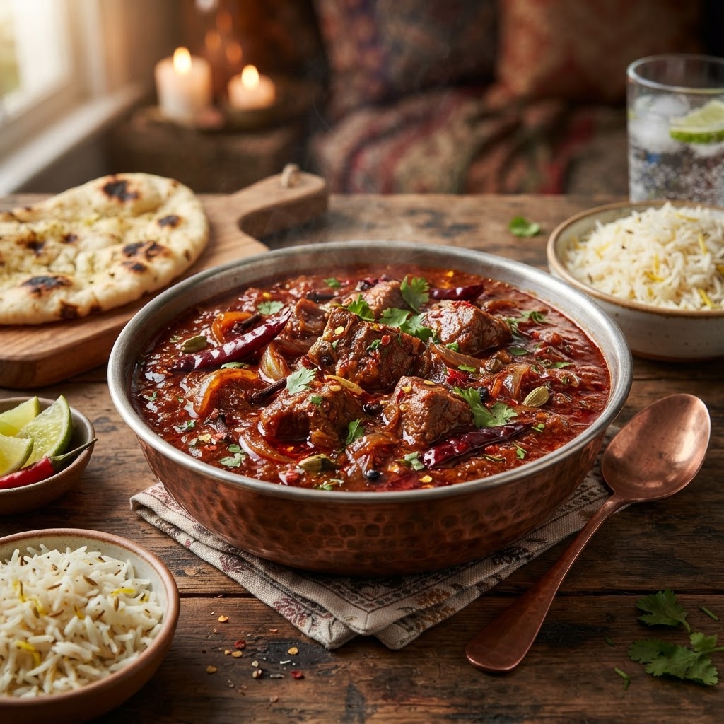 Lamb Vindaloo - Sssss it's Hot