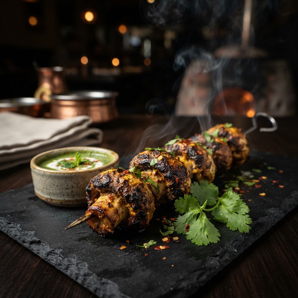 Tandoori Garlic Mushroom
