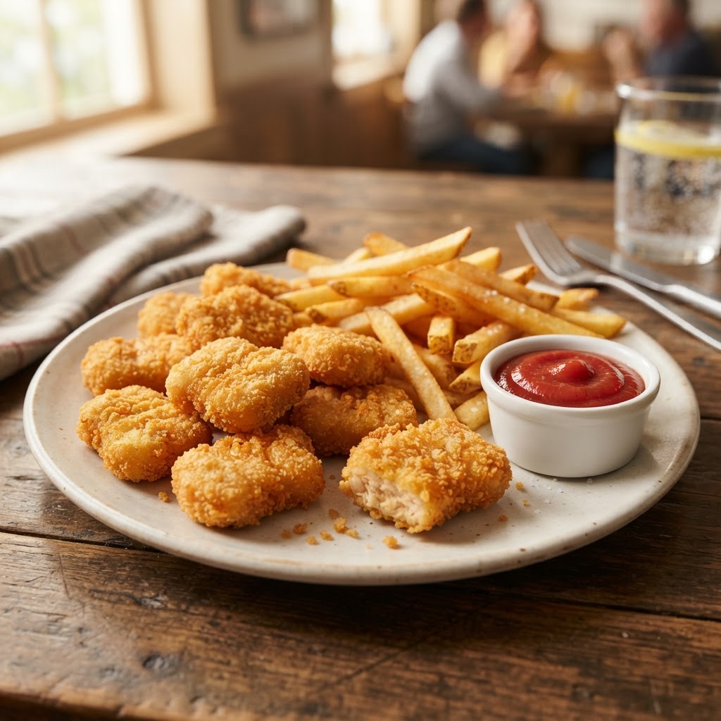 Nuggets with Fries