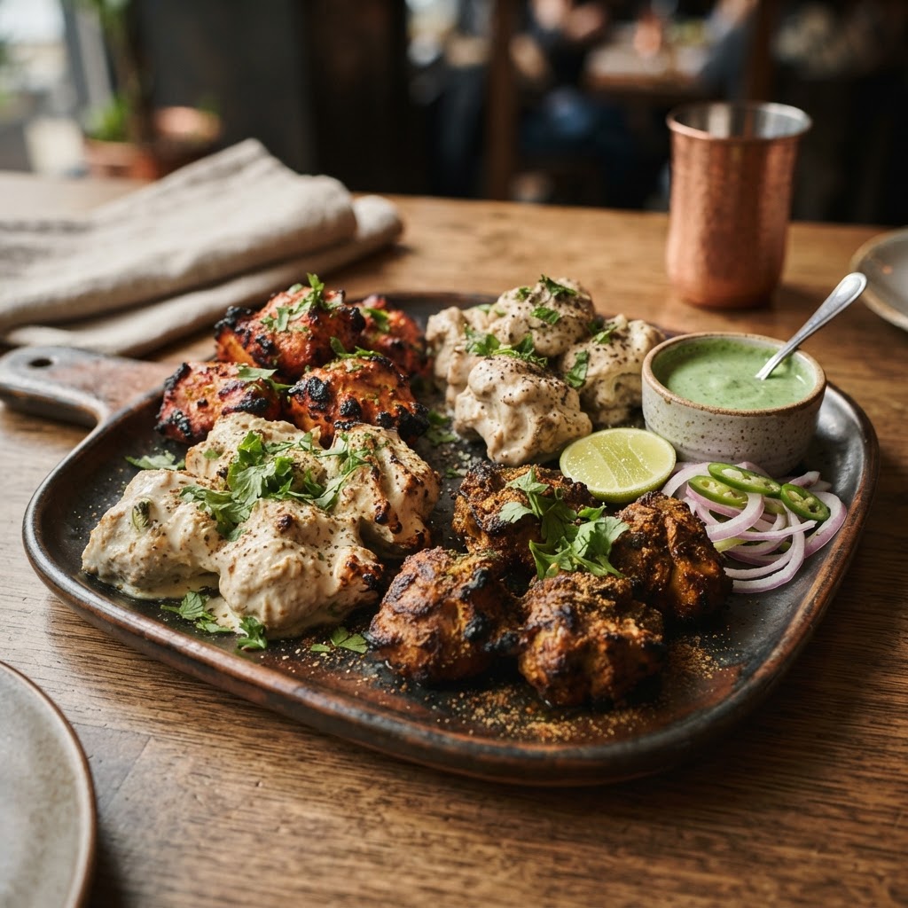 Chicken Tikka Platter (Each 4pcs)